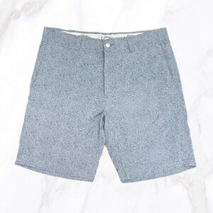 Callaway Men's Blue Heathered 9" Inseam Golf Shorts, Size 34